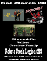 Sinmobile with Vallees, Don & Jack/Jeevious Family March 28